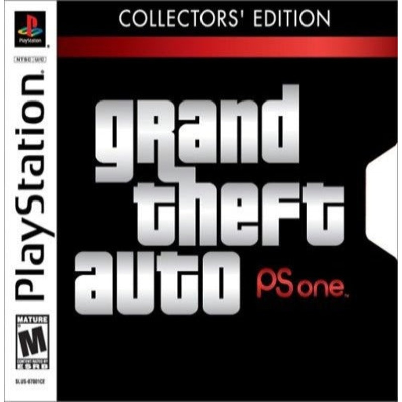 Grand Theft Auto Collectors Edition 3 Games & Slipcover PS1 Used