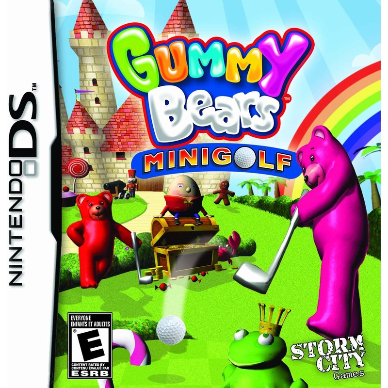 Gummy Bears Minigolf DS Used Cartridge Only