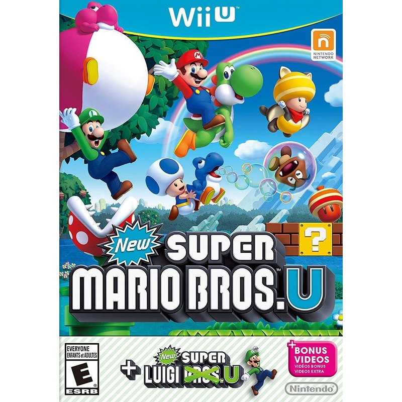New Super Mario Bros U & New Super Luigi U Wii U New