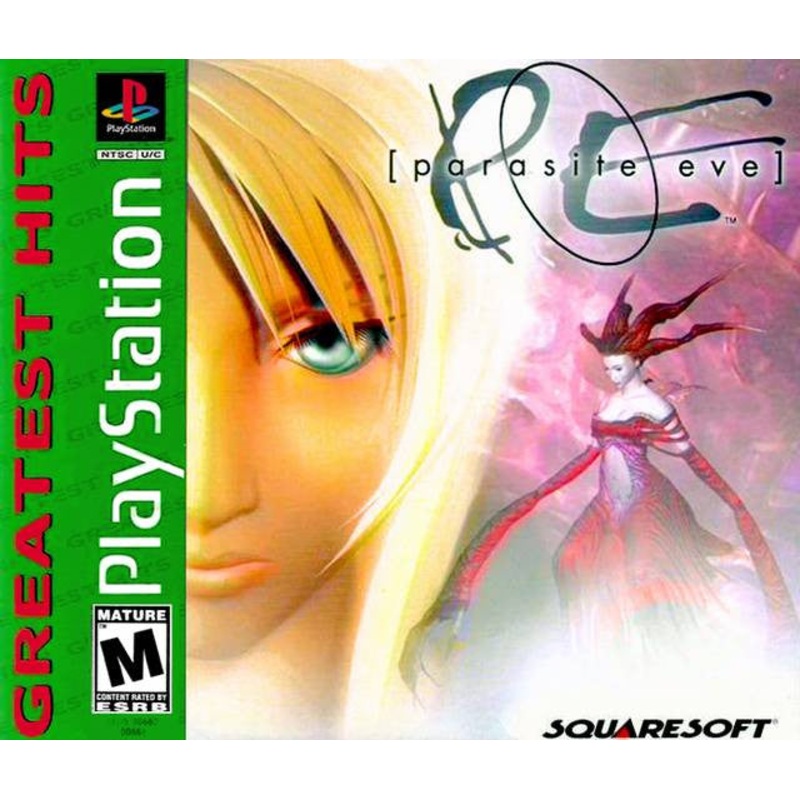 Parasite Eve With Manual Greatest Hits PS1 Used