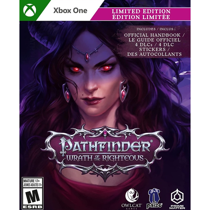 Pathfinder Kingmaker Wrath Of The Righteous Xbox One New