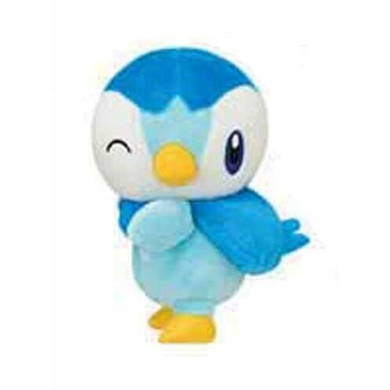 Pokemon Piplup Winking Plush New