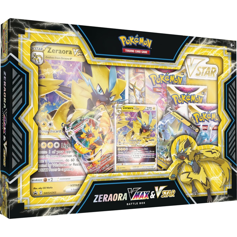 Pokemon VMax & VStar Battle Box Zeraora