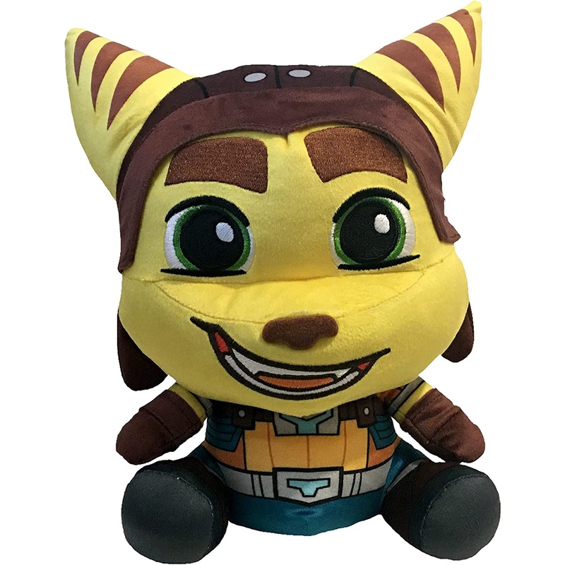 Ratchet & Detachable Clank Plush New