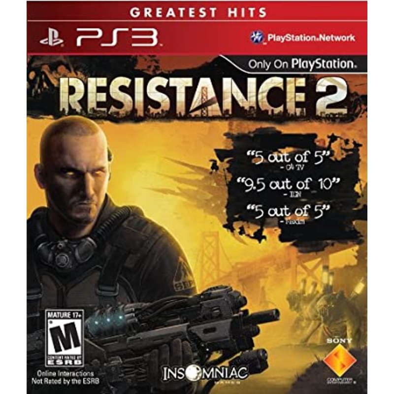 Resistance 2 Greatest Hits PS3 New