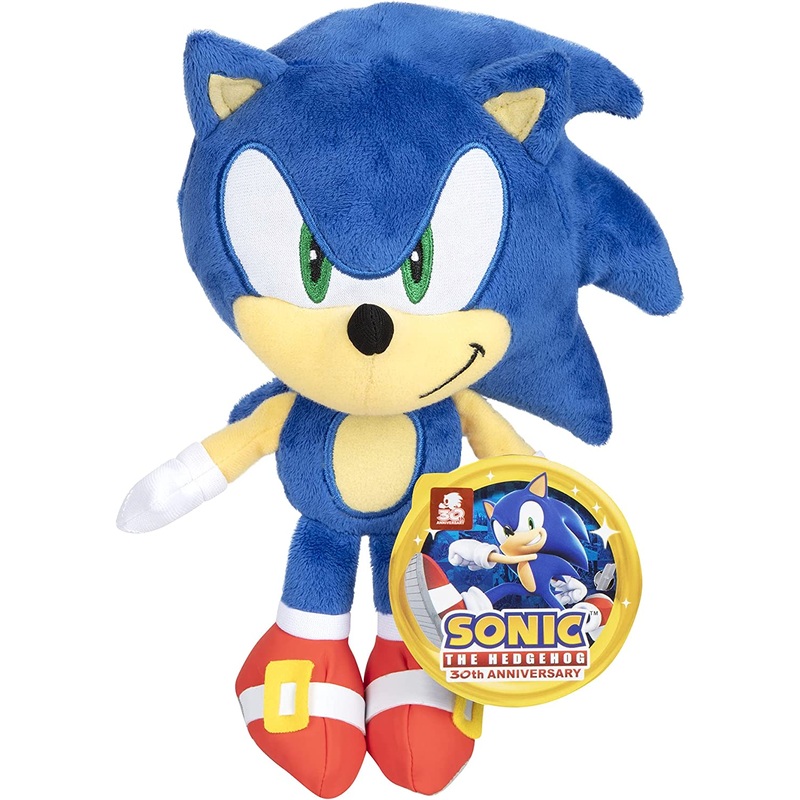 Sonic 30th Anniversary Plush New