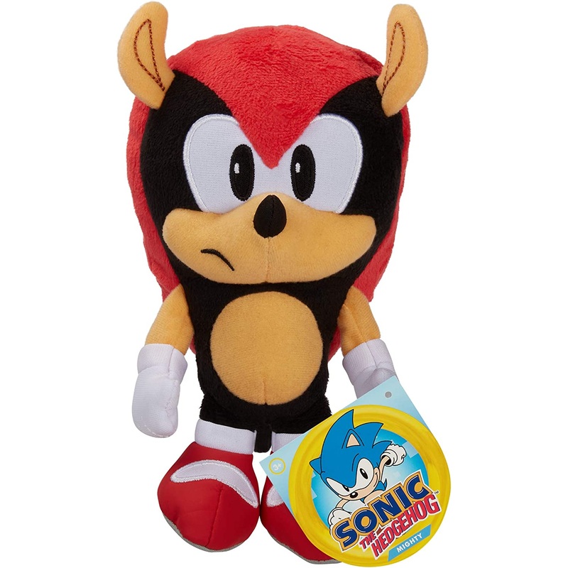 Sonic The Hedgehog Mighty Plush New