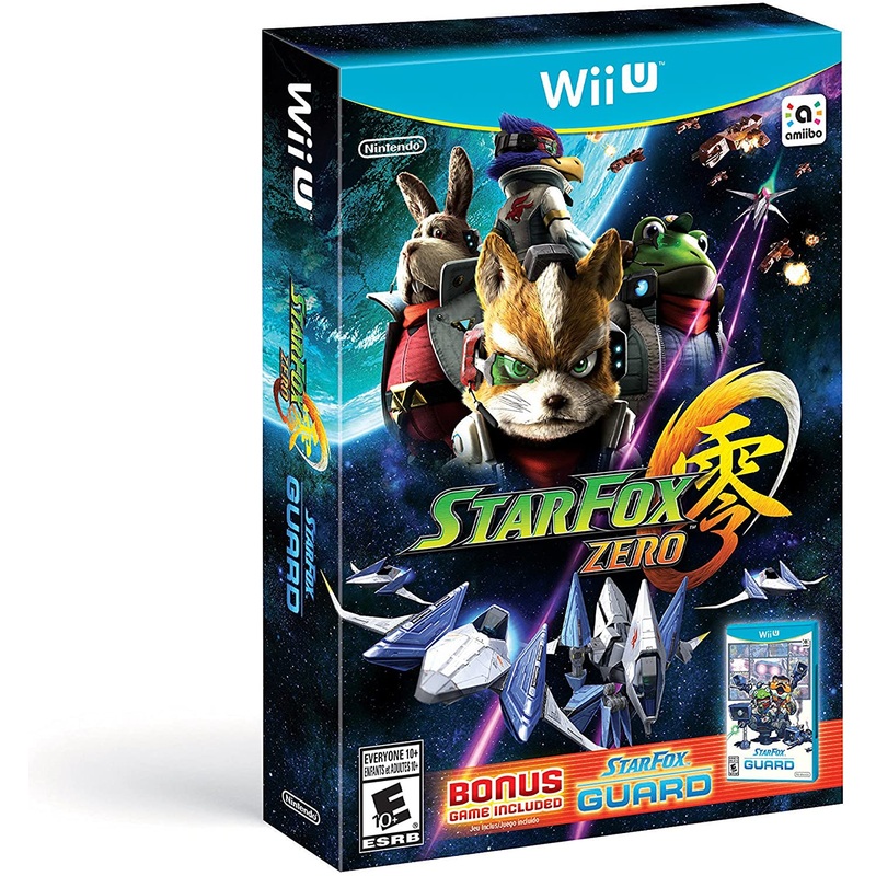 Star Fox Zero & Star Fox Guard Wii U New