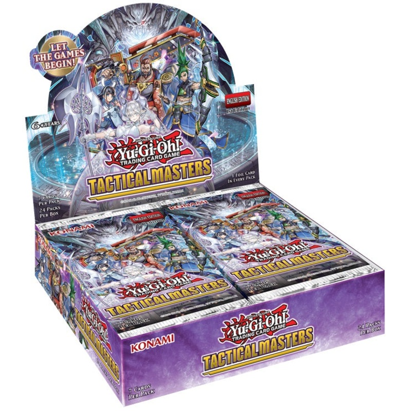Yugioh Tactical Masters Booster Box New
