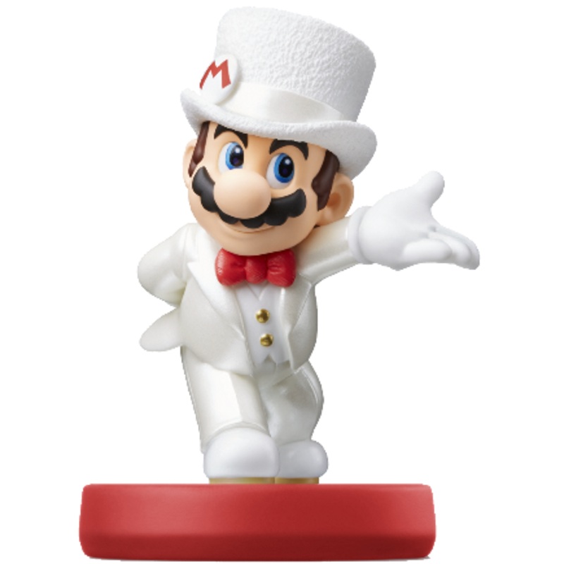 Amiibo Super Mario Mario Wedding Outfit Used
