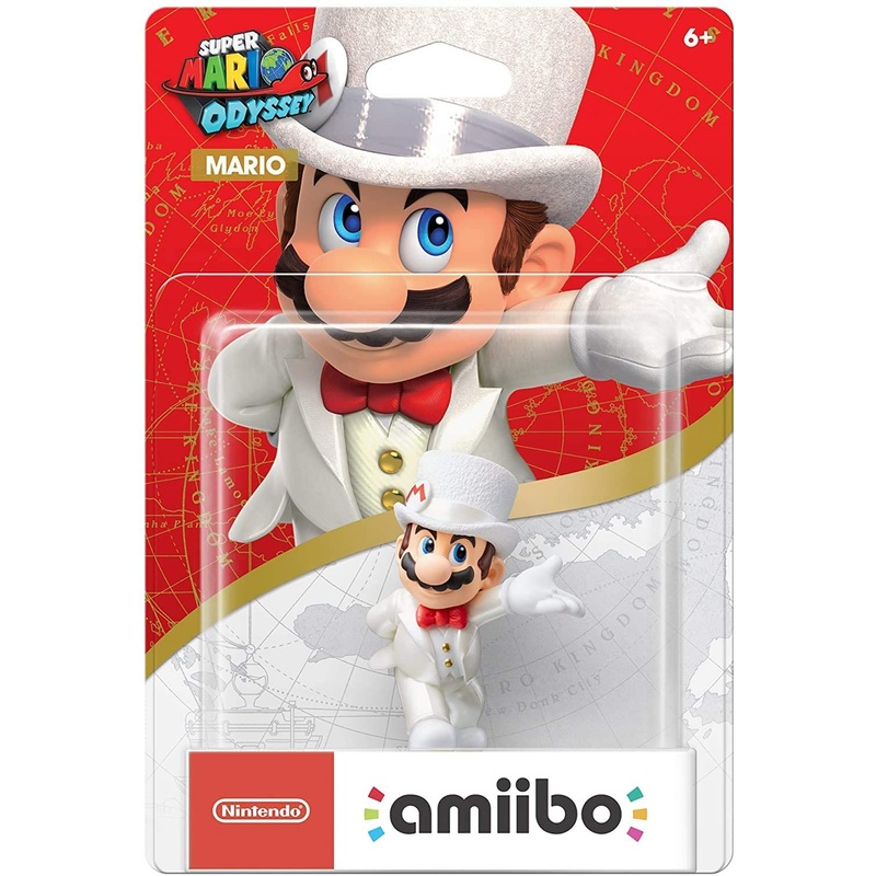 Amiibo Super Mario Odyssey Wedding Outfit Mario New