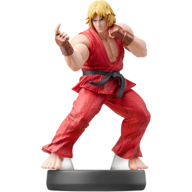 Amiibo Super Smash Bros Ken Used