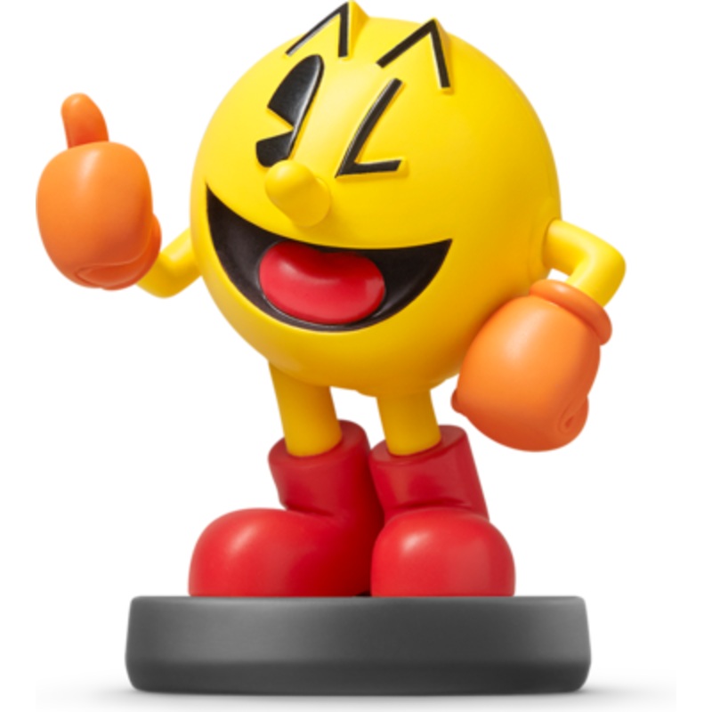 Amiibo Super Smash Bros Pac-Man Used