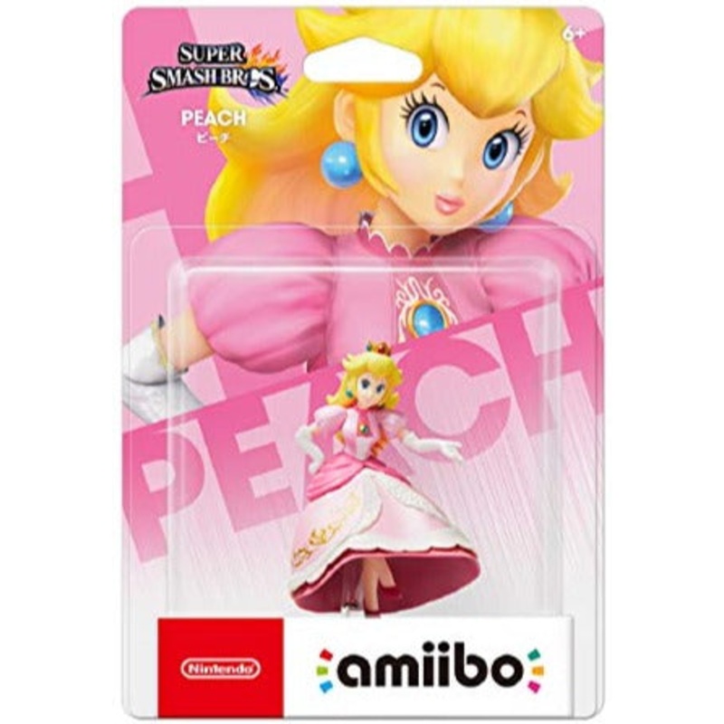 Amiibo Super Smash Bros Peach Japanese Import New
