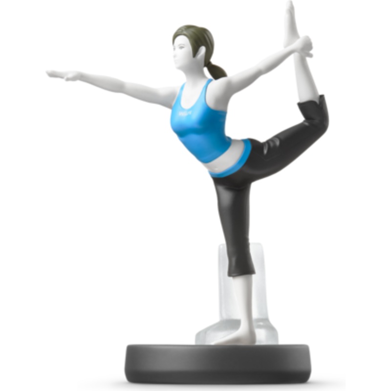 Amiibo Super Smash Bros Wii Fit Trainer Used