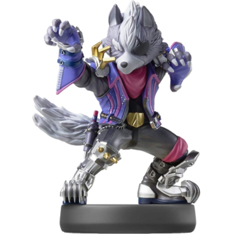 Amiibo Super Smash Bros Wolf Used
