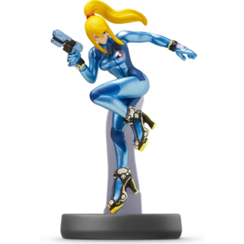 Amiibo Super Smash Bros Zero Suit Samus Used
