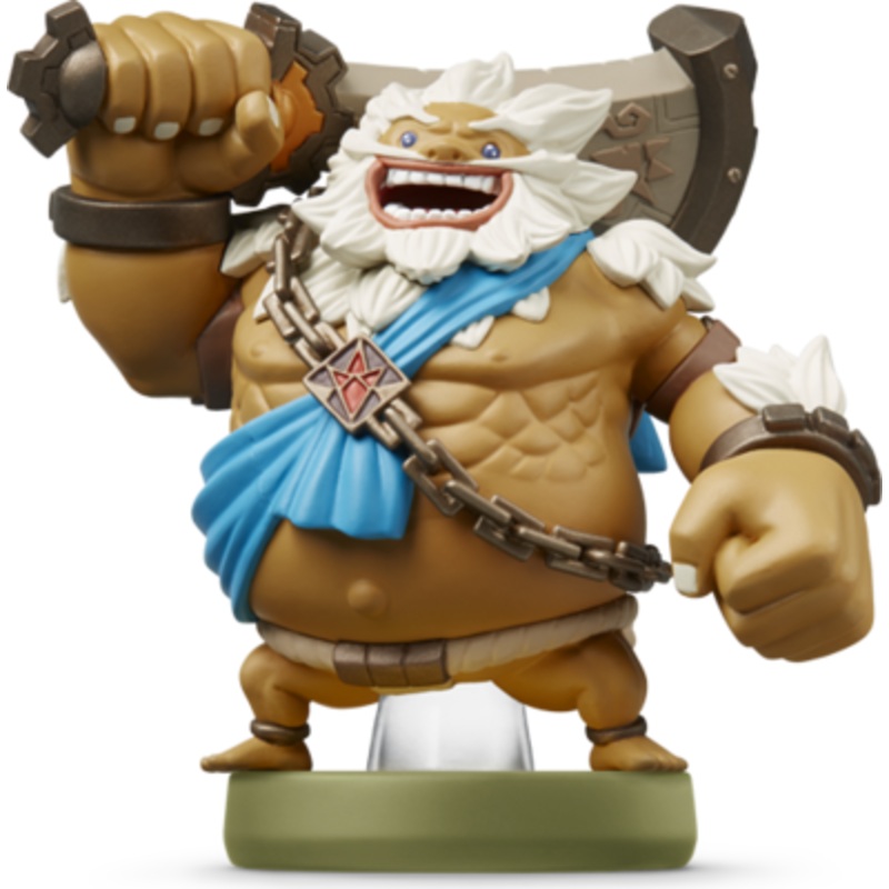 Amiibo Zelda Breath of the Wild Champion Daruk Used