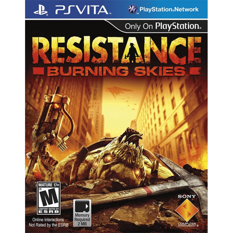 Resistance Burning Skies Vita Used