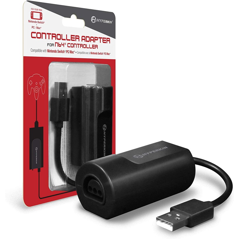 Switch Controller Adapter for N64 Controller New