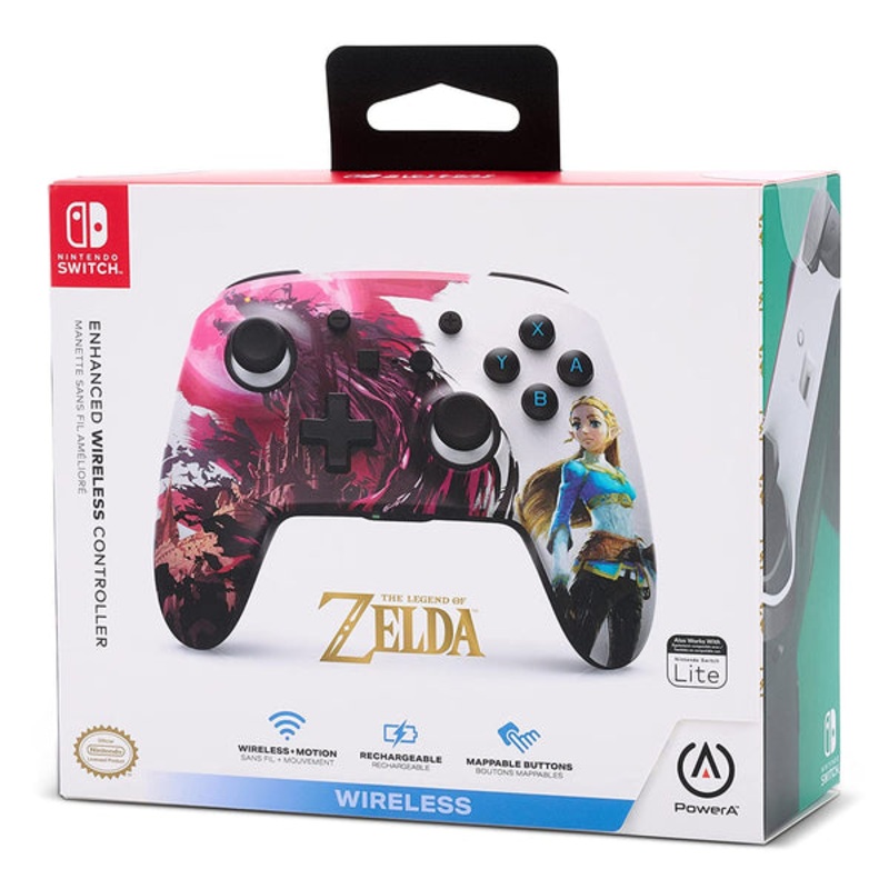 Switch Controller Enhanced Wireless Power A Blood Moon Zelda New