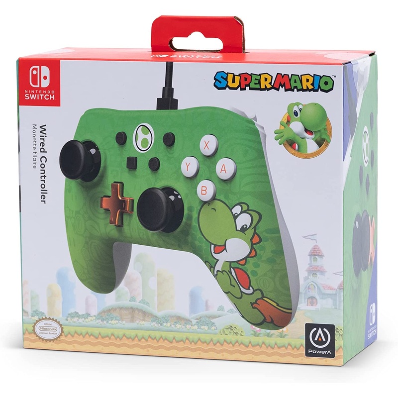 Switch Controller Wired Power A Yoshi New