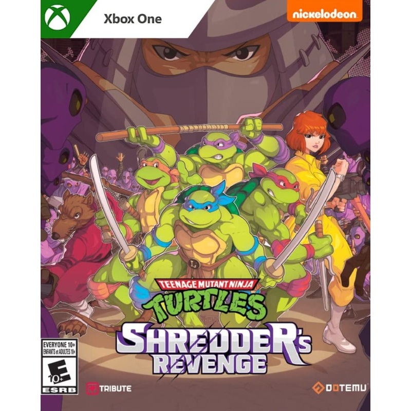 Teenage Mutant Ninja Turtles Shredders Revenge Xbox One New