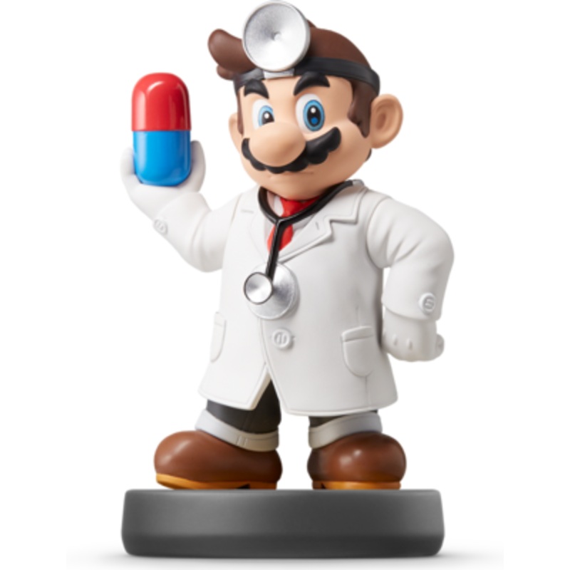 Amiibo Super Smash Bros Dr. Mario Used