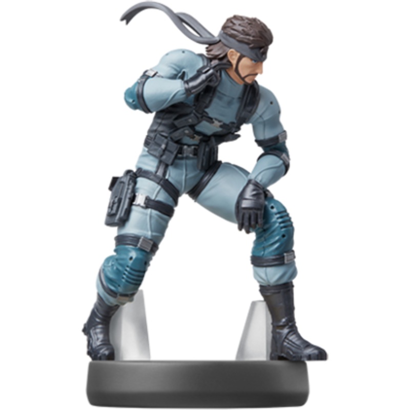 Amiibo Super Smash Bros Snake Used