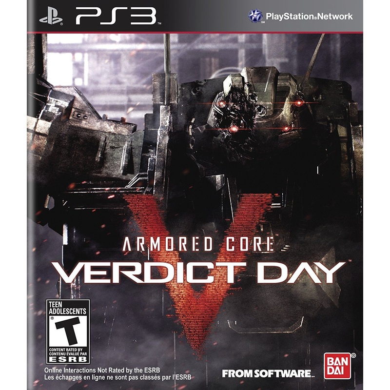 Armored Core Verdict Day PS3 New