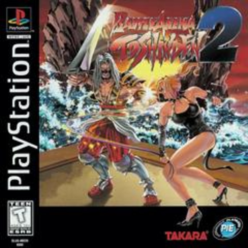 Battle Arena Toshinden 2 Long Box PS1 Used