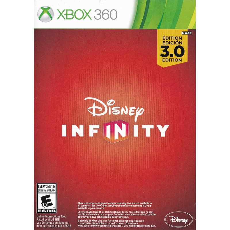 Disney Infinity 3.0 Game Only Portal And Figures Required 360 Used