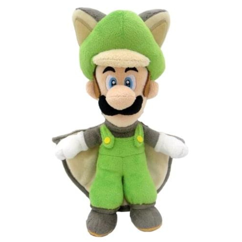 Flying Squirrel Luigi Plush New