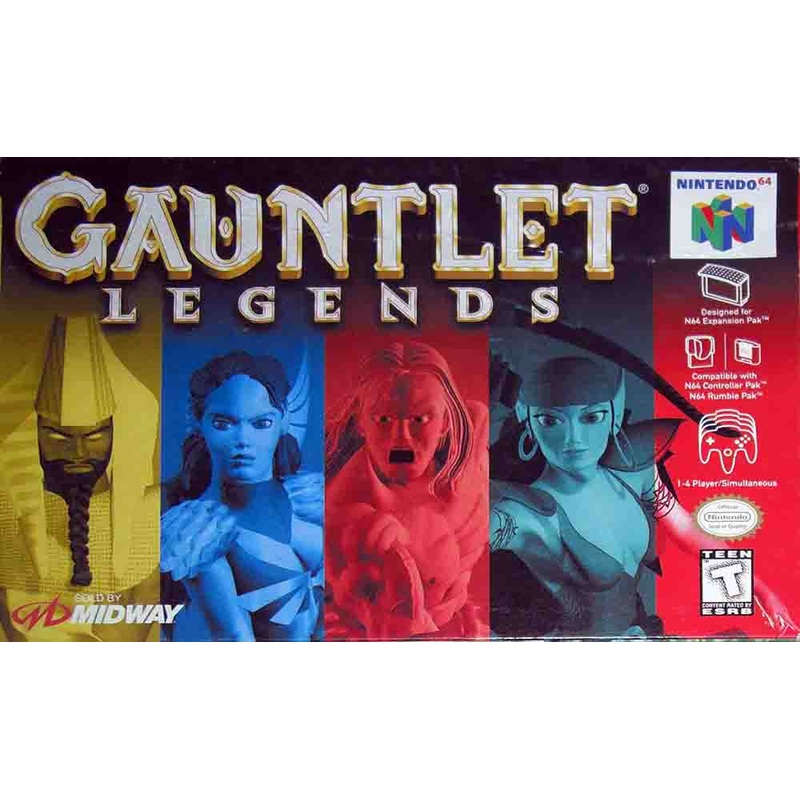Gauntlet Legends N64 Used Cartridge Only