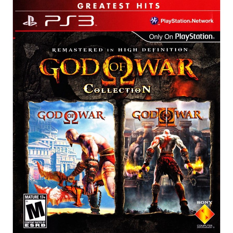 God Of War Collection Greatest Hits PS3 New