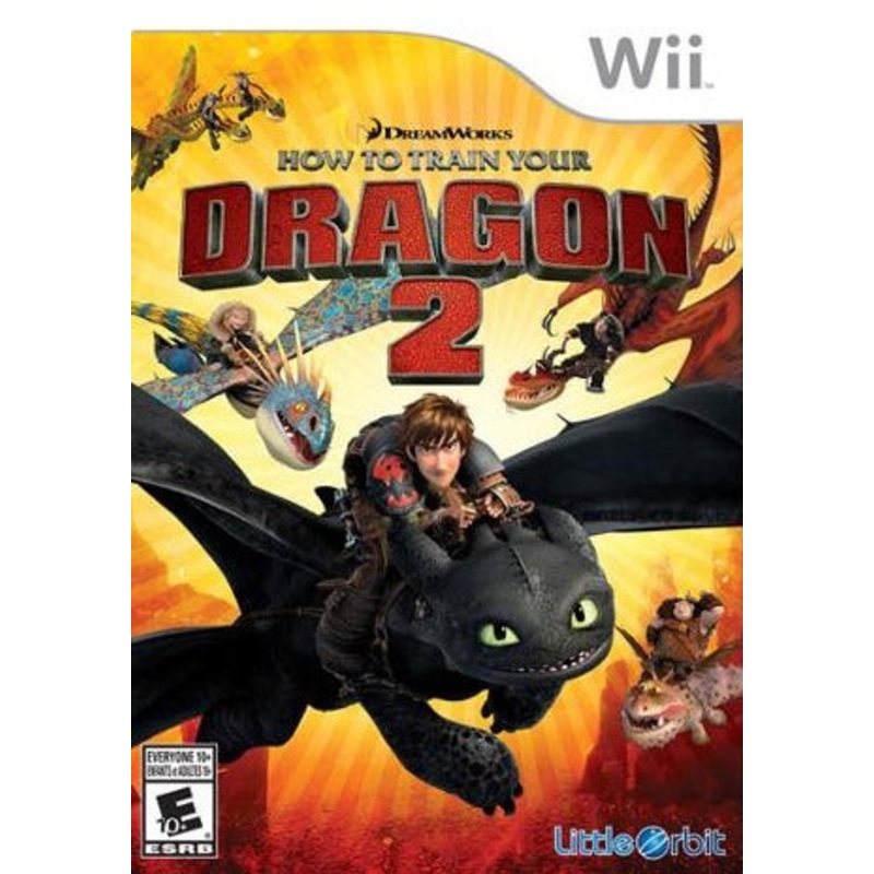 How To Train Your Dragon 2 The Video Game Wii Used