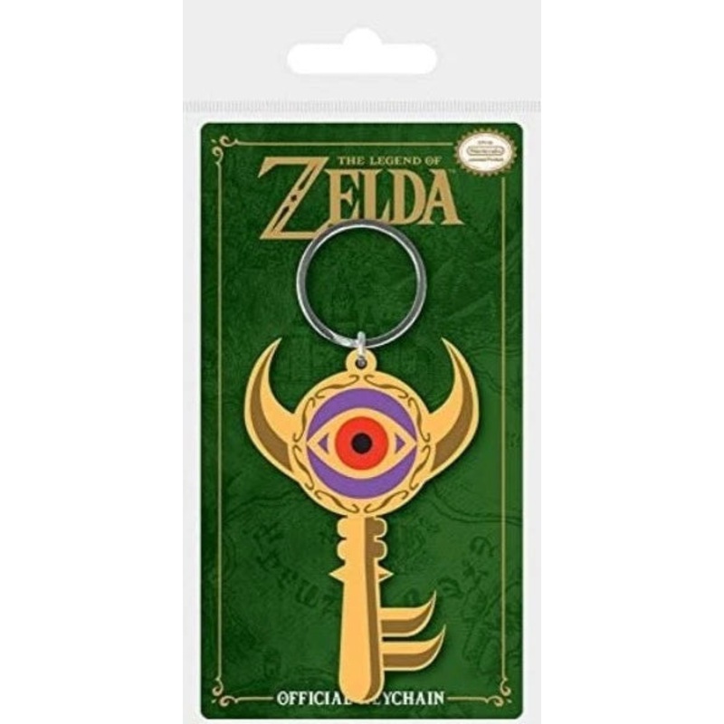 Legend of Zelda Rubber Keychain Boss Key