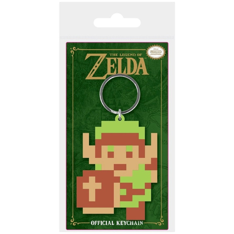 Legend of Zelda Rubber Keychain Link