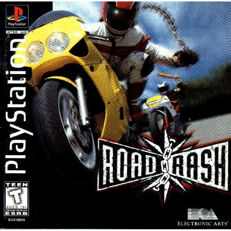 Road Rash Jewel Case PS1 Used