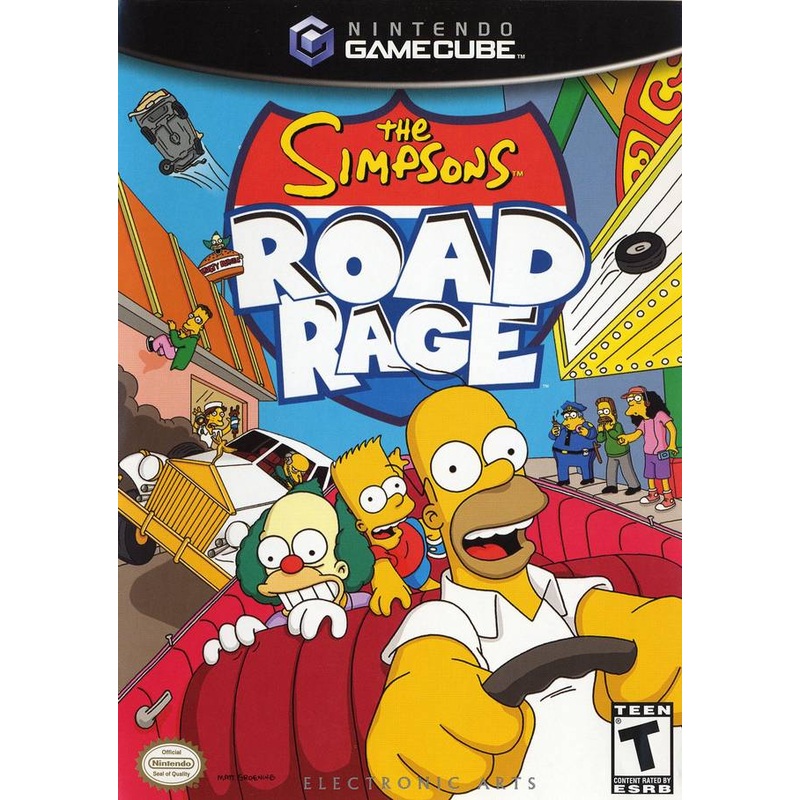 Simpsons Road Rage GameCube Used