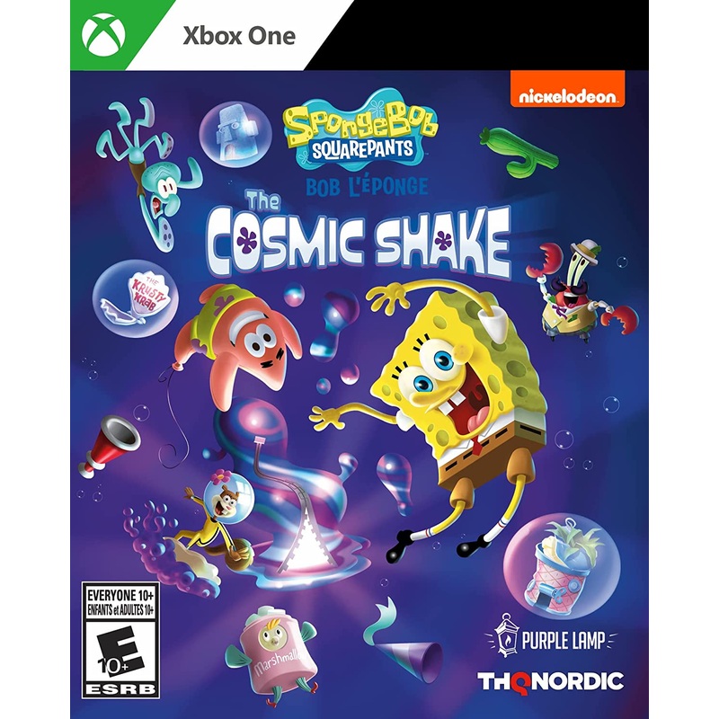 Spongebob Squarepants Cosmic Shake Xbox One New
