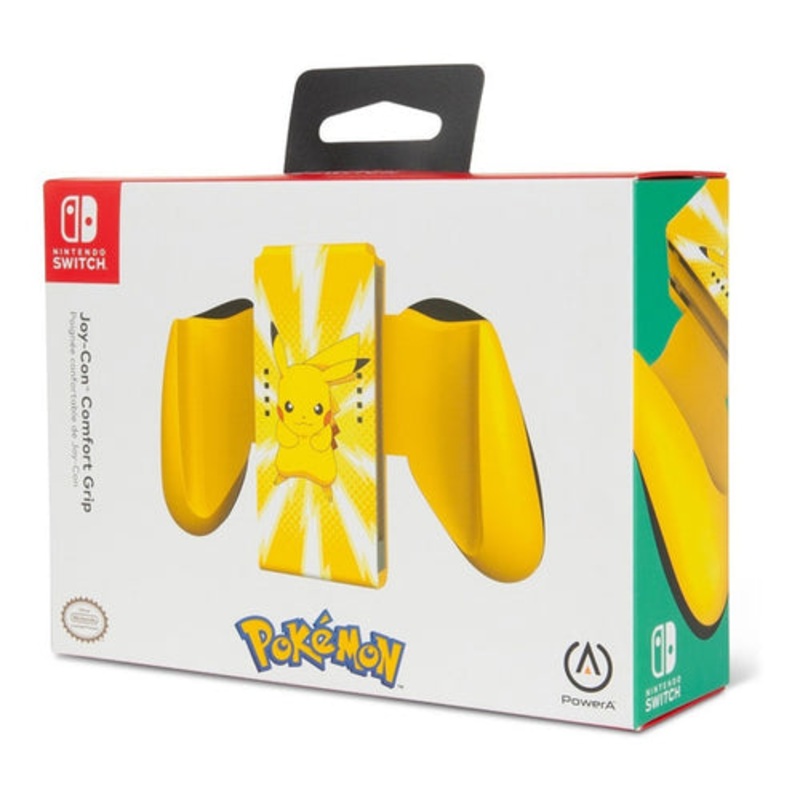 Switch Controller Joy Con Pikachu Comfort Grip PowerA New
