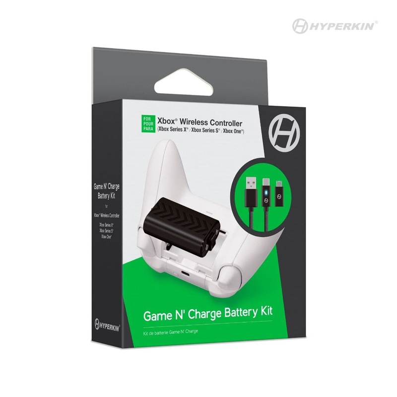 Xbox One Game n Charge Battery Kit Black New