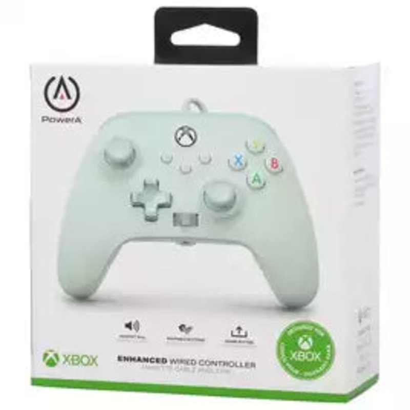 Xbox Series Controller Wired Enhanced Power A Cotton Candy Blue New