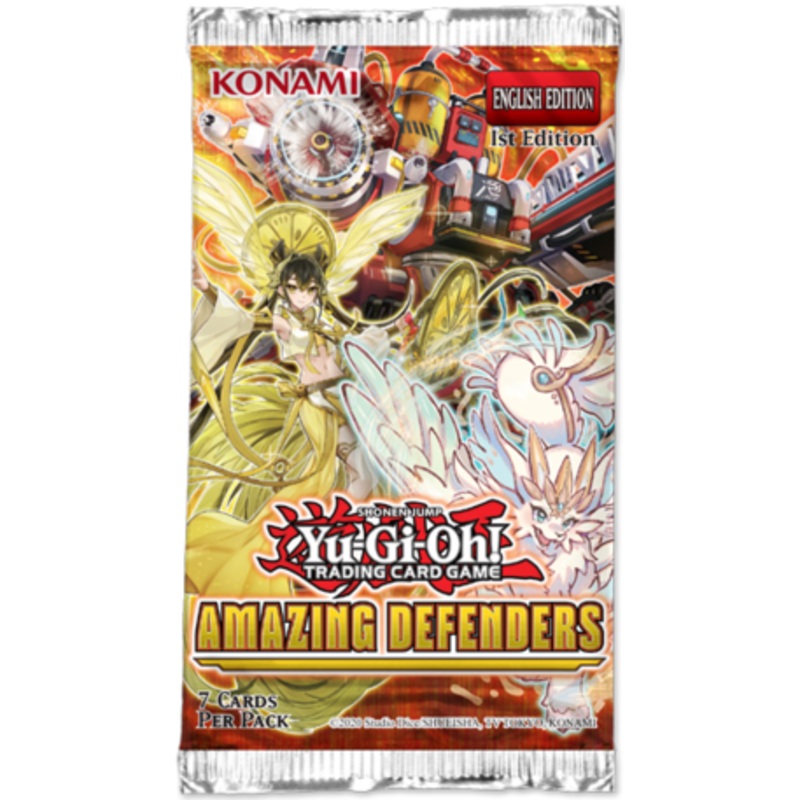Yugioh Amazing Defenders Booster Pack