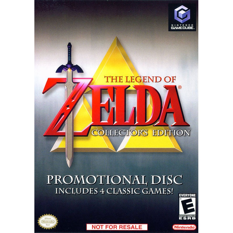 Zelda Collectors Edition With Manual GameCube Used