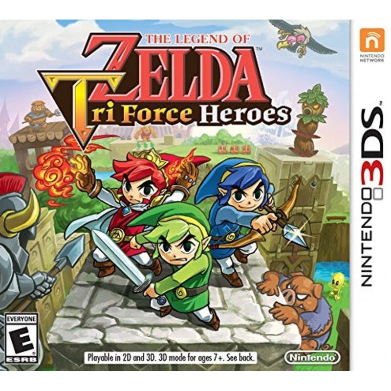 Zelda Triforce Heroes 3DS Used