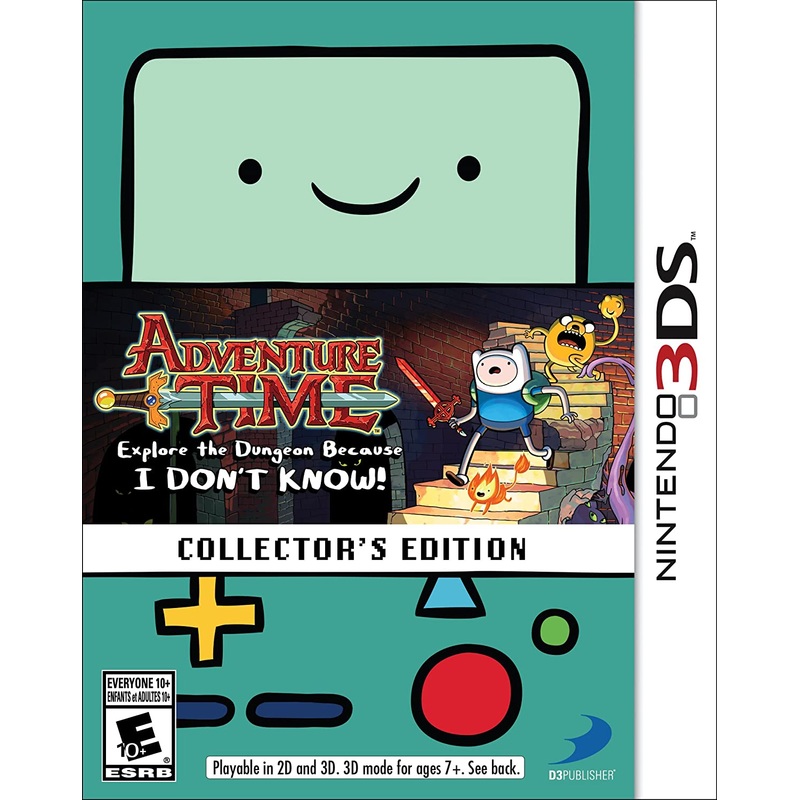 Adventure Time Explore The Dungeon Because I Dont Know Collectors Edition 3DS Used