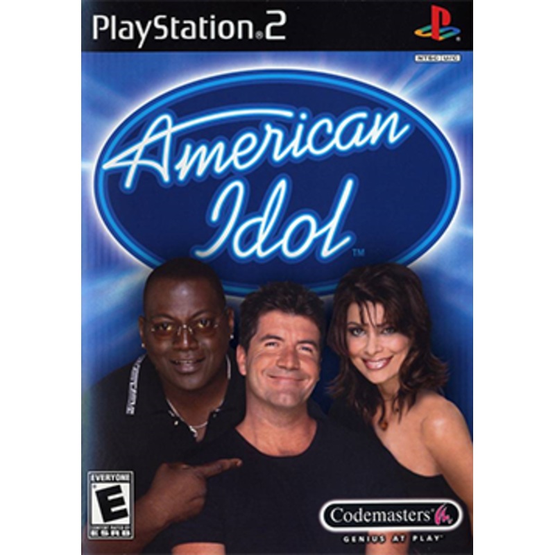 American Idol Game Only Mic Required PS2 Used