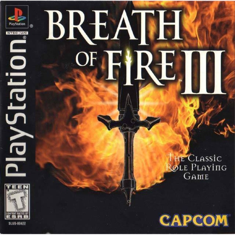 Breath Of Fire 3 PS1 Used